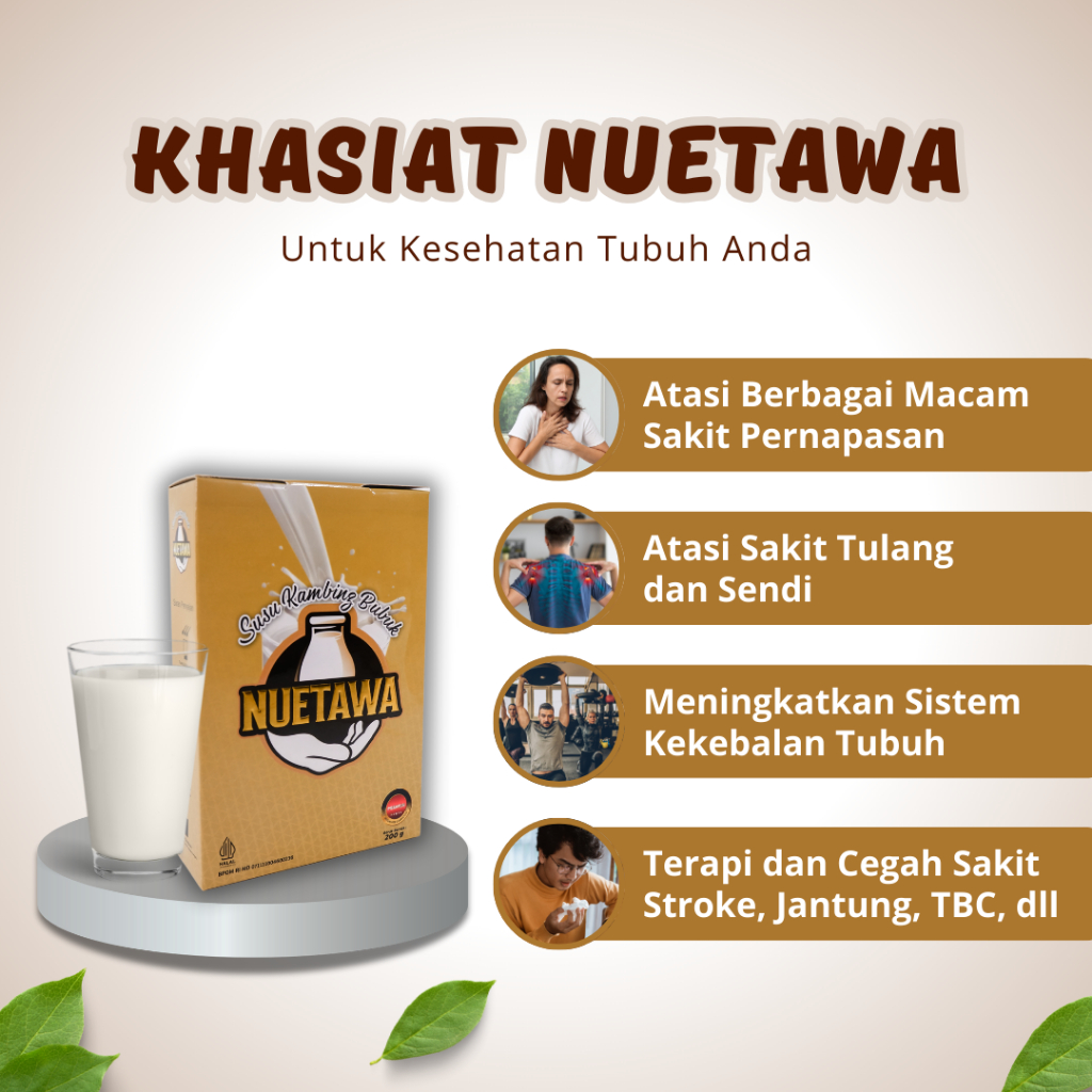 

Susu Kambing Etawa NUETAWA Original 100% Susu Kambing NUETAWA Bubuk Etawaku Premium Berkualitas
