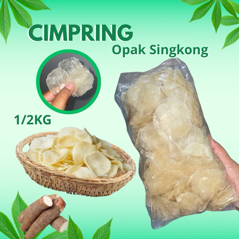 

CIMPRING OPAK SINGKONG MENTAH 1/2KG