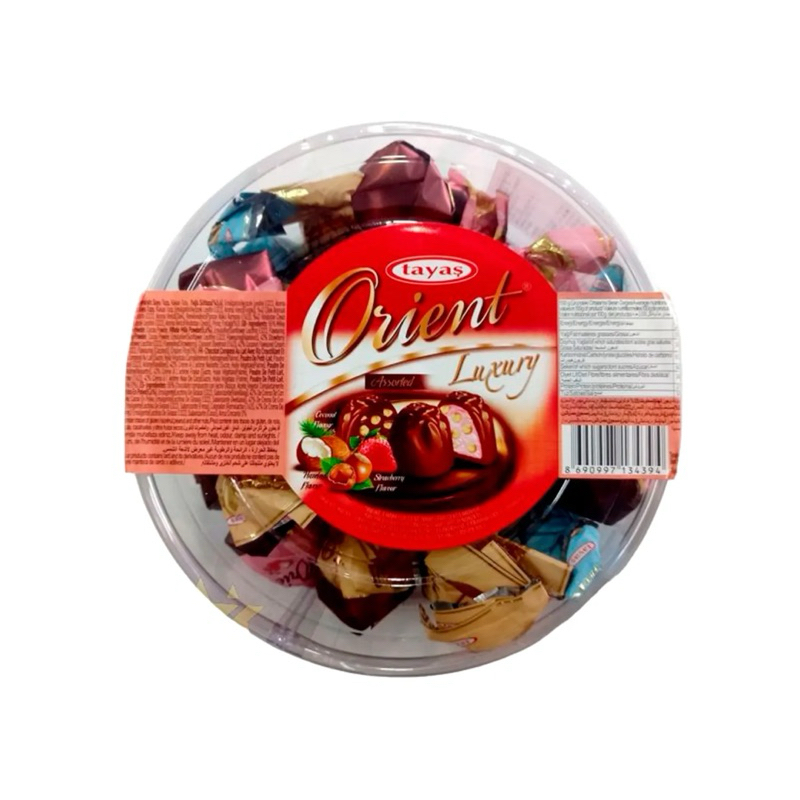 

Ay00! Tayas Orient Truffle Chocolate 250g Tayas Orient Truffle Coklat Turkey Rasa Hazelnut Strawbery