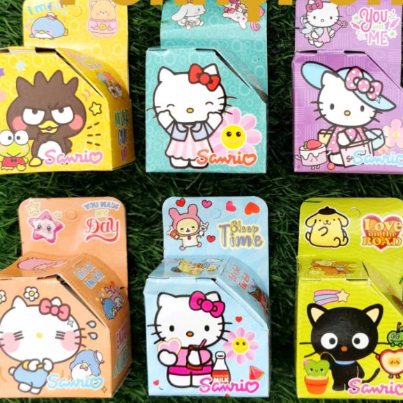 

sticker rolling kartun labubu sanrio / stiker roll karakter / mainan stiker tempel anak lucu