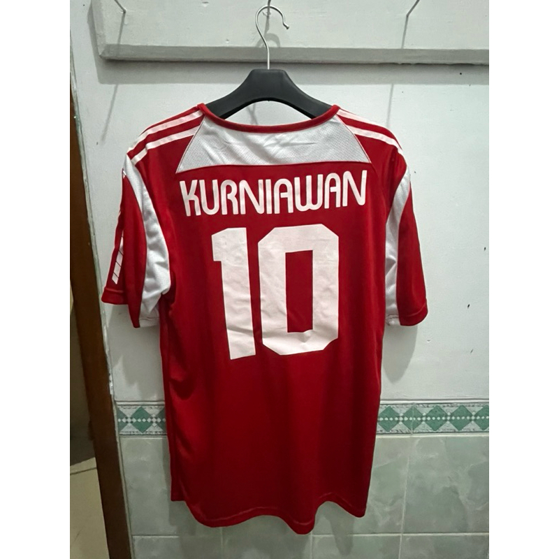 JERSEY TIMNAS INDONESIA PIALA TIGER 2004 KURNIAWAN