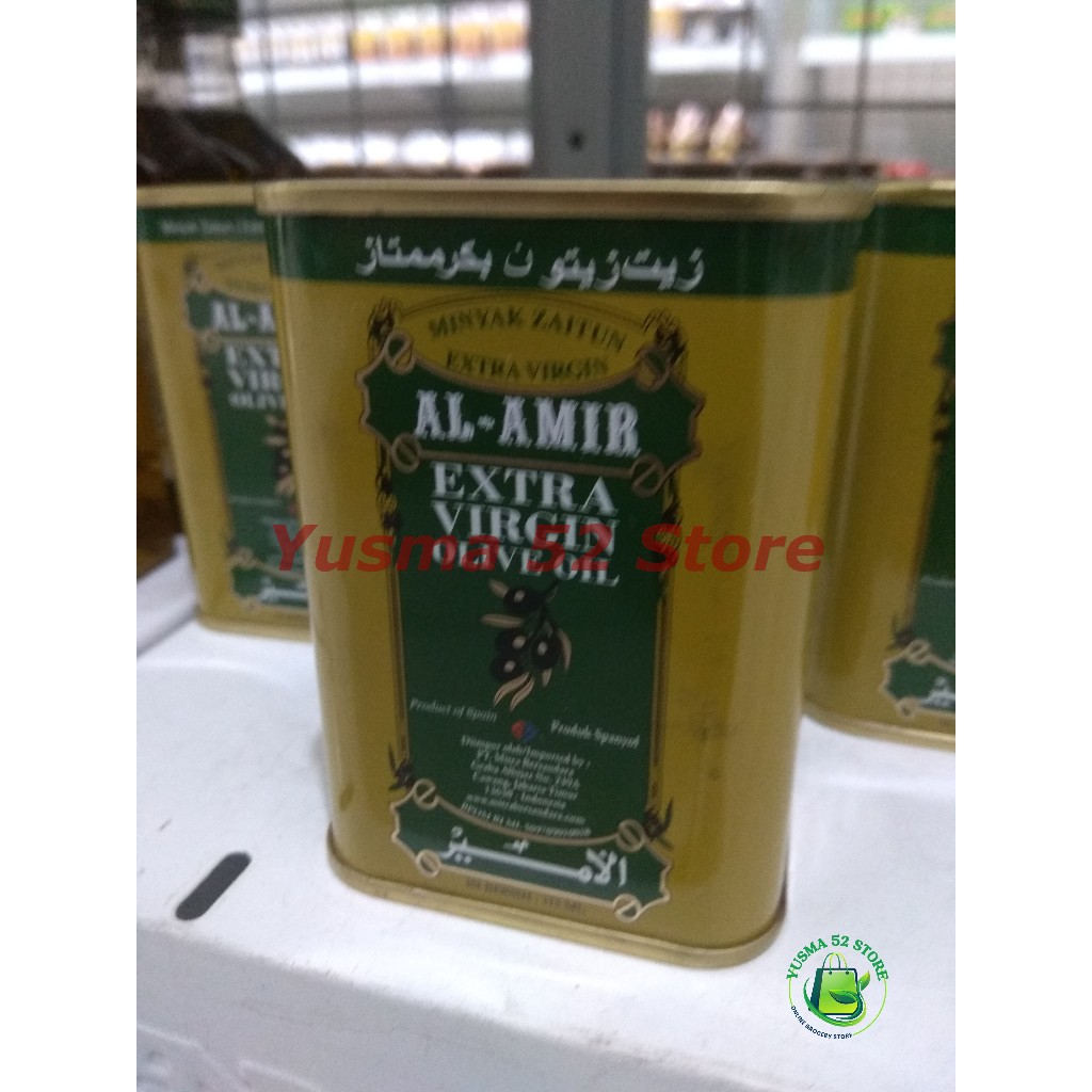 

Minyak Zaitun Al-Amir Kemasan Kaleng Extra Virgin Olive 175ml