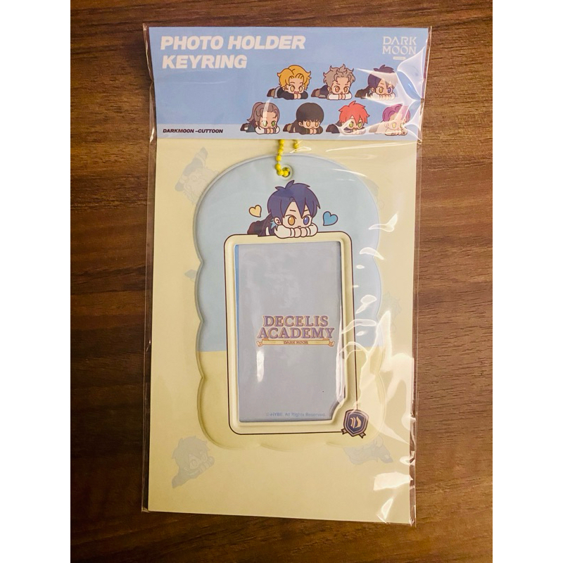 [OFFICIAL] Merch Darkmoon WTL KOREA Photo Holder Keyring Solon Sunghoon cahol dark moon