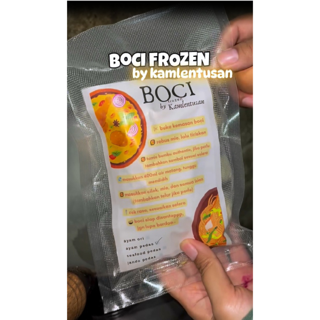 

Boci Frozen by Kamlentusan | Bakso Aci Isi Ayam Jando Pedas Gurih Nikmat Khas Garut Makanan Instan Murah Isi Banyak Jumbo Kuah Nikmat