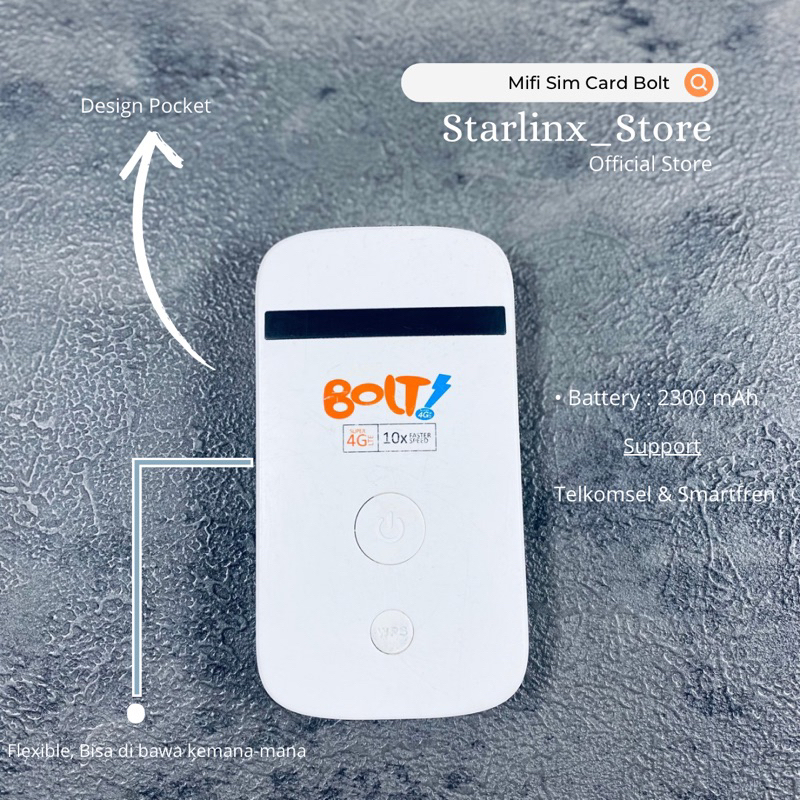 MODEM WIFI MIFI SIM CARD 4G LTE BOLT MF90 ZTE UNLOCK 4G B1'B40 Fw Belline B10 Biru Support BYPASS