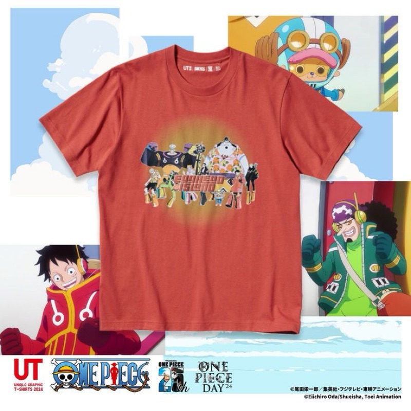 Sale Uniqlo UT x One Piece Original/Kaos UT Uniqlo x One Piece 25th Original