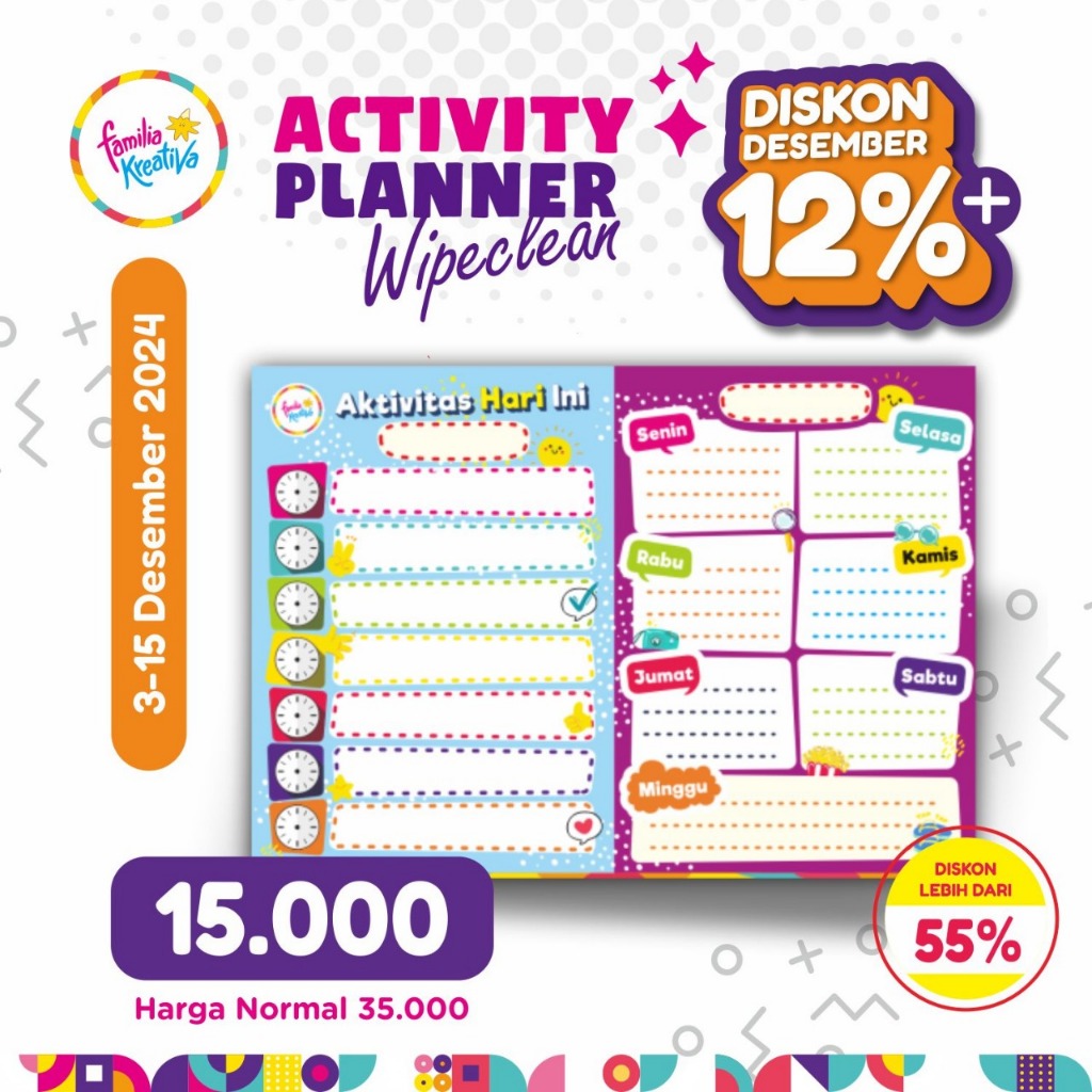 

Promo Desember - "Kids Activity Planner