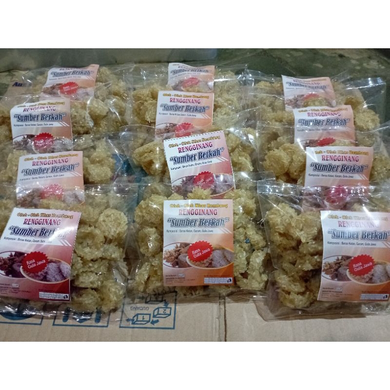 

rengginang mini gula Jawa 250 gr