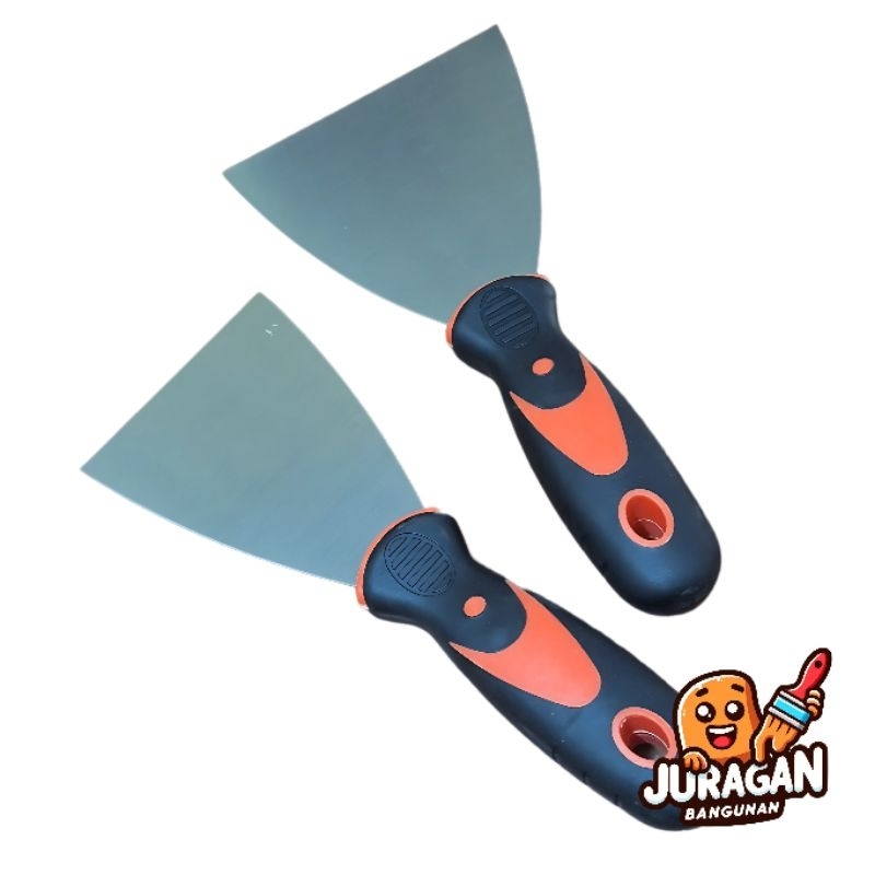 Skrap Besi | Skrap Stainless | Scrapper Besi | Scrapper Gagang Karet | Steel Scrapper 2" / 3" / 4"