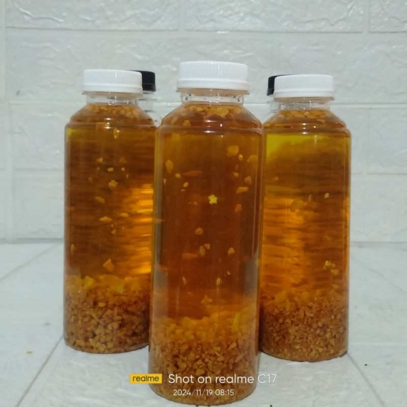 

Minyak Bawang putih cincang goreng 250gram