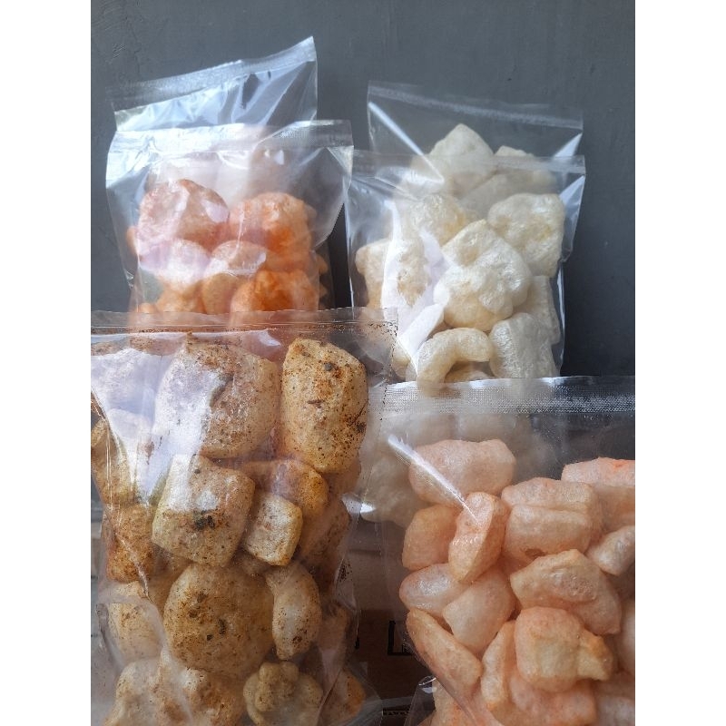 

KERUPUK KULIT SAPI Beli 1 Dapat 6 Bungkus banyak varian rasa