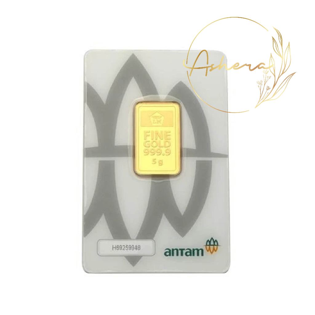 AsheraGold Antam Certicard Secure Asli Sertifikat 3 4 5 10 gram LM Khusus CC
