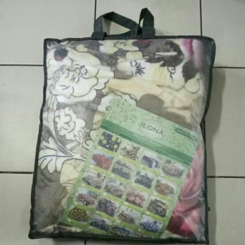Selimut lembut tebal Ilona 210 x 230 jumbo