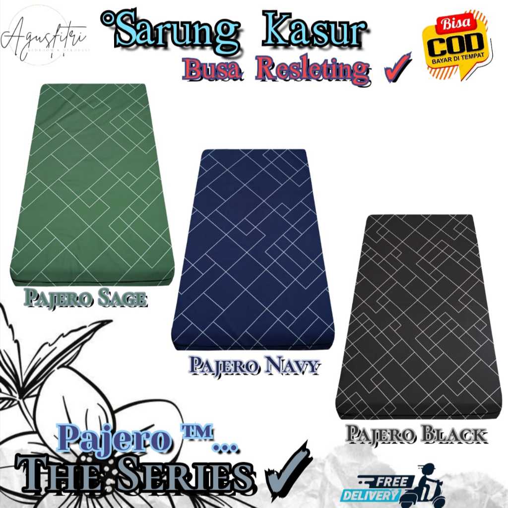 Sarung Kasur Busa Resleting - Sprei Resleting 80x200 90x200 100x200 120x200 140x200 160x200 180x200 