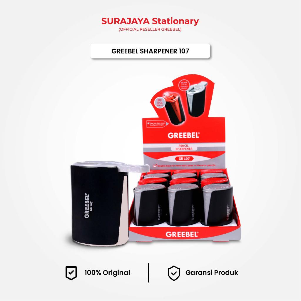 

Rautan Serutan Greebel Sharpener (107) / Rautan Pensil Greebel