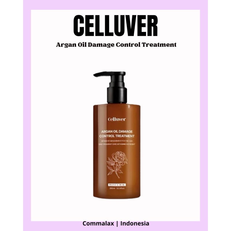 CELLUVER 300ml - Argan Oil Damage Care Treatment