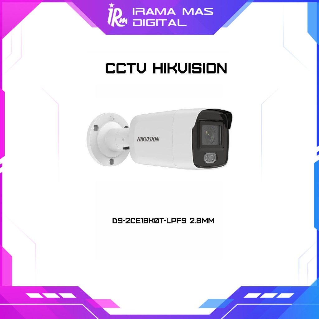 CCTV HIKVISION - DS-2CE16K0T-LPFS 2.8mm