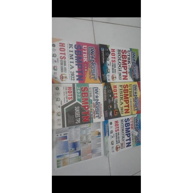 preloved buku wangsit saintek 2022