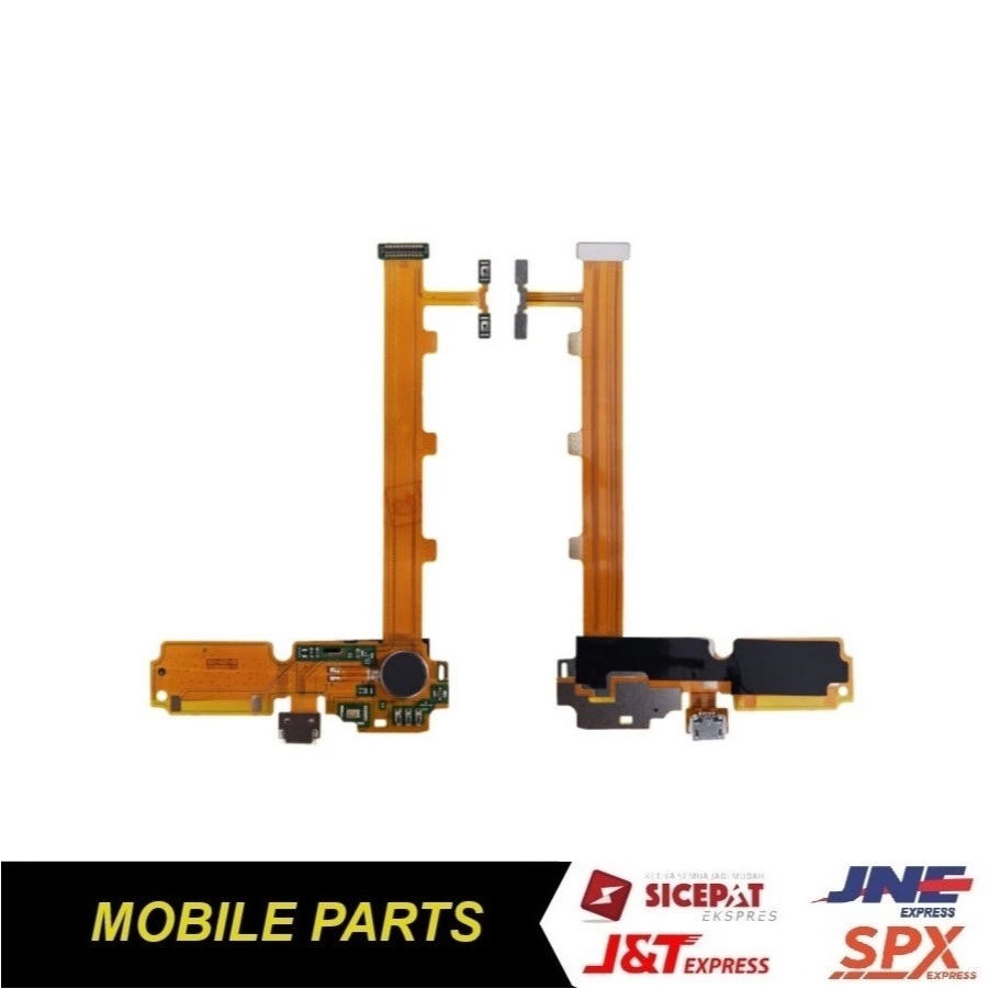 FLEXIBLE CHARGER OPPO A37 A37F + FLEXIBLE VOLUME + MIC + IC