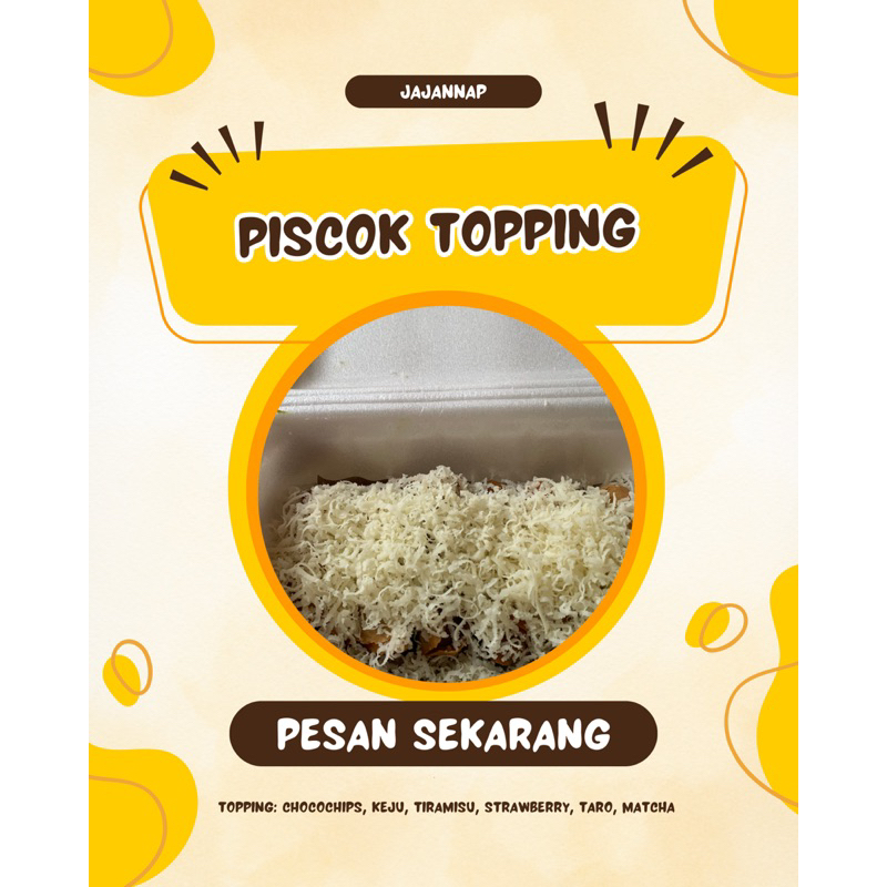 

(Instan Malang) Piscok topping/pisang coklat/pisang goreng/pisang krispi
