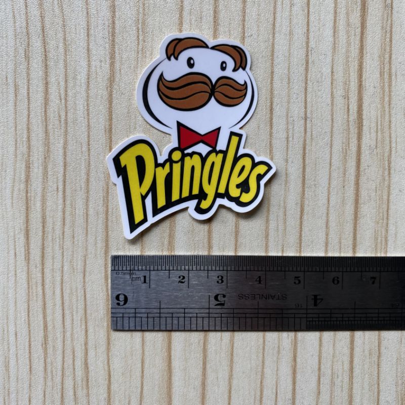 

Stiker Vinyl Waterproof Brand Pringles