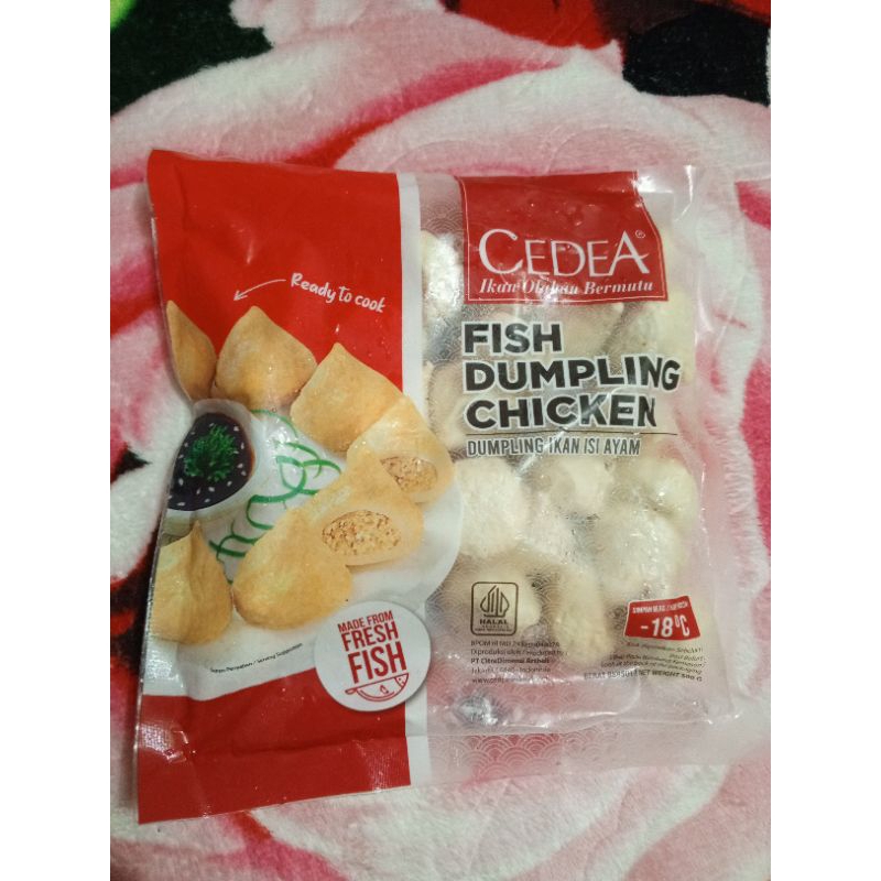 

Cedea Dumpling Ikan isi Ayam kemasan 500 gram