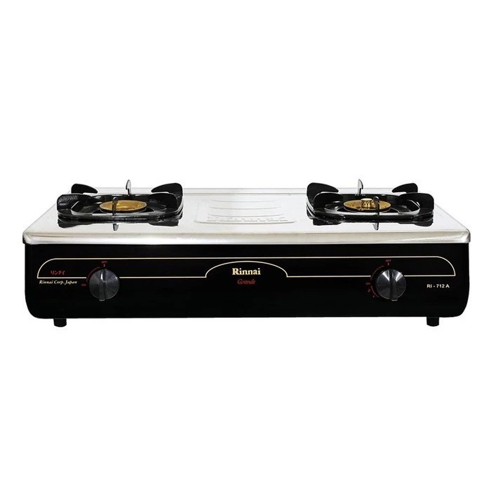 SSA Kompor Gas Rinnai RI 712A RI-712A / RI 712A / RI 712 A / RI712A 2tungku rinnai 712 api lilin