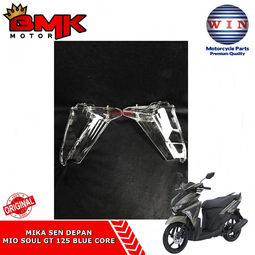 Win Mika Kaca Sen Depan Mio Soul Gt 125 Blue Core Led 2015 2016 2017 Sepasang Sein Riting