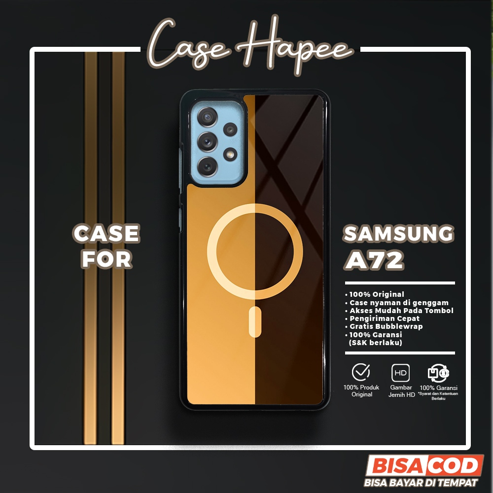 Case Samsung A72 Casing Samsung A72 [MAGS] Casehapee Case Glossy Case Aesthetic Custom Case Premium 