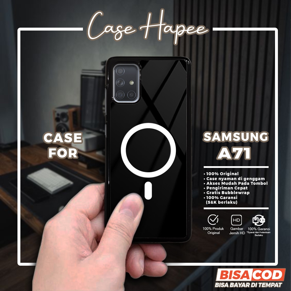 Case Samsung A71 Casing Samsung A71 [MAGS] Casehapee Case Glossy Case Aesthetic Custom Case Premium 