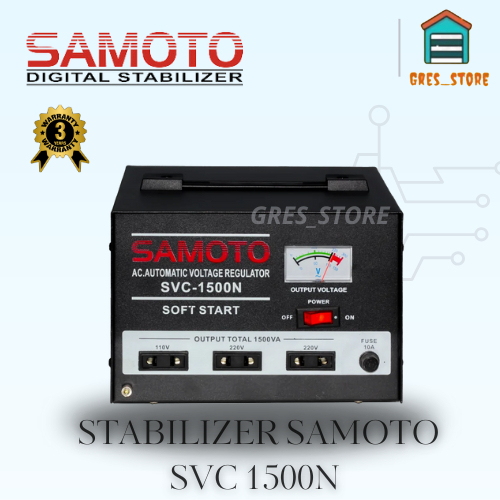 SAMOTO STABILIZER / STABILIZER KOMPUTER / STABILIZER 1500VA