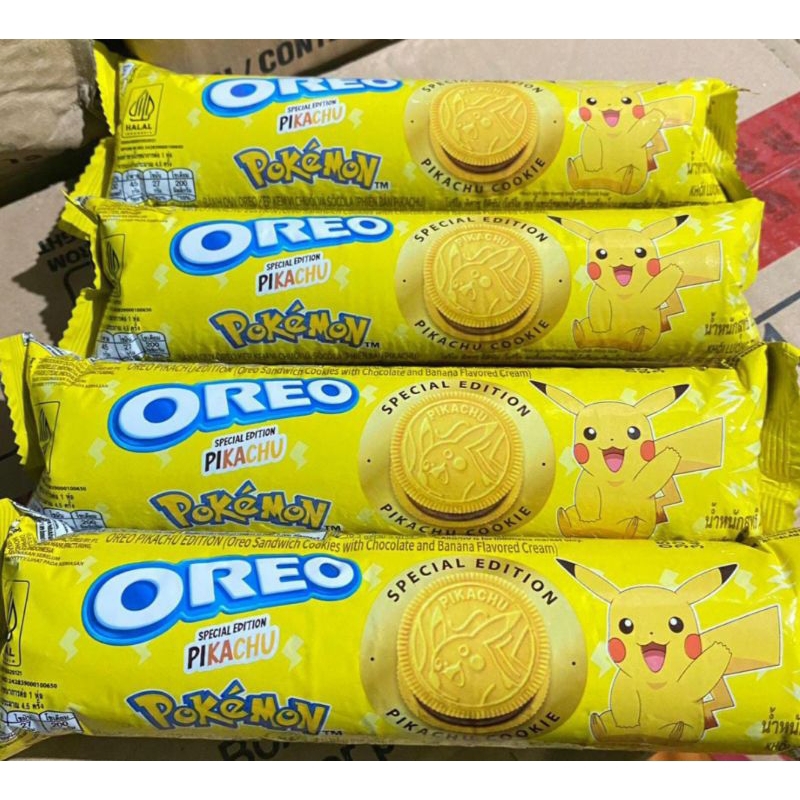 

Pikachu Oreo Special Edition Cokelat dan Banan