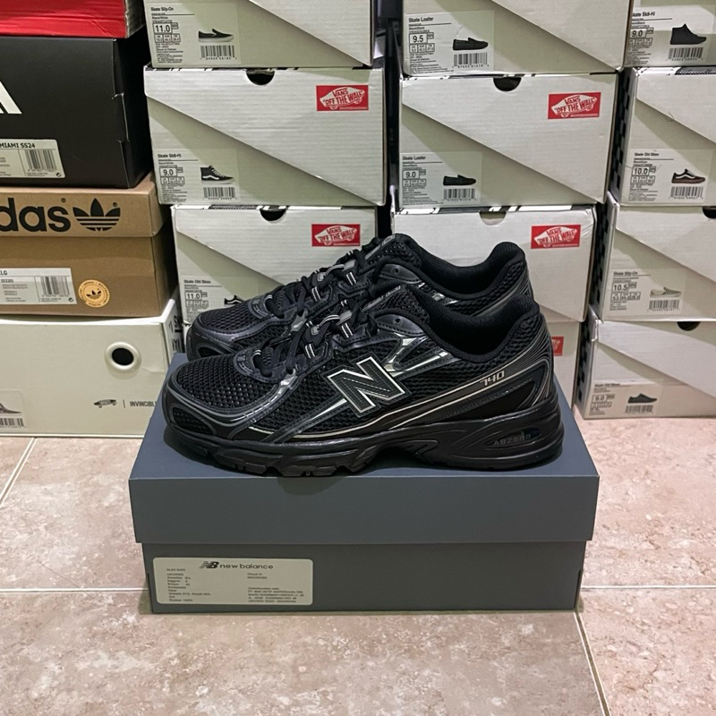 New balance 740 black (Resmi PT MAP)