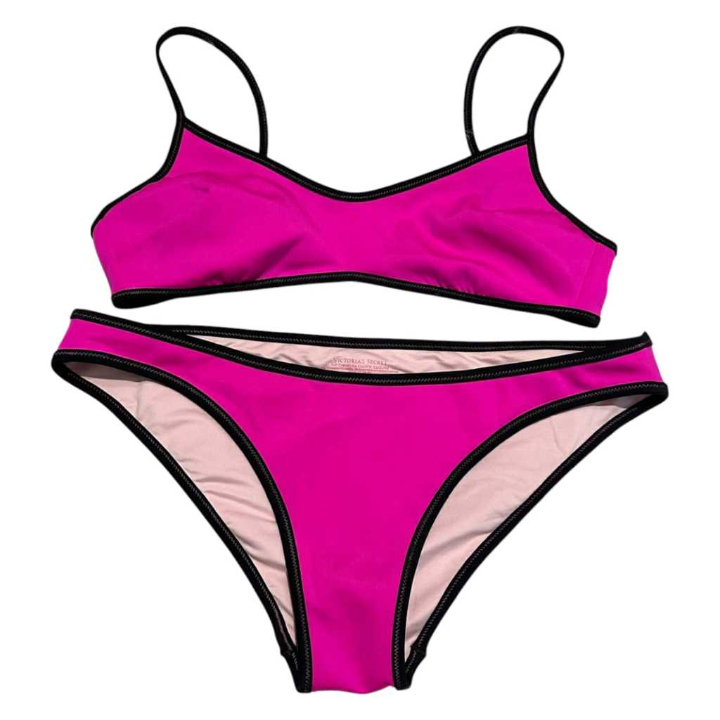 Victoria's Secret Fuschia Soft Bikini Set | lembut halus padded Hot seksy seksi swimsuit panty bra b