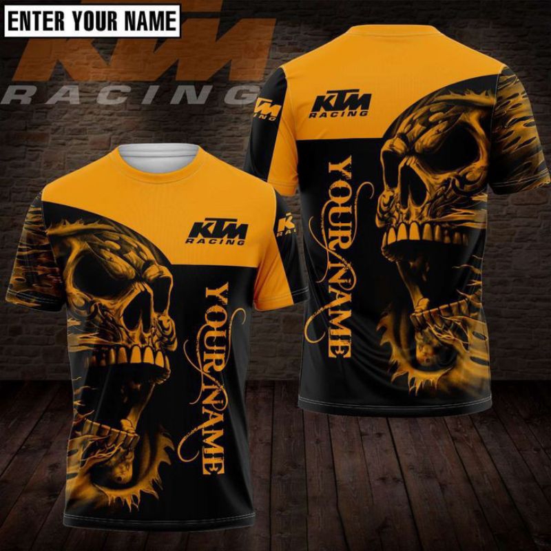 kaos KTM full printing/kaos KTM keren