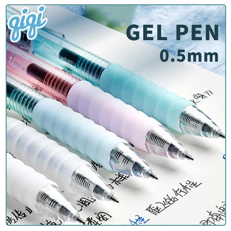 

Pena Gel 0.5mm Model Pulpen Warna Ujung Lancip Alat Tulis Sekolah Kantor Bolpoint Tinta Gel Cair - Qiqi Treasure