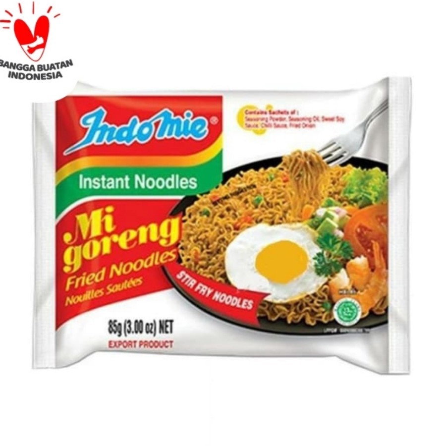 

INDOMIE GORENG MIE INSTAN 85 GRAM