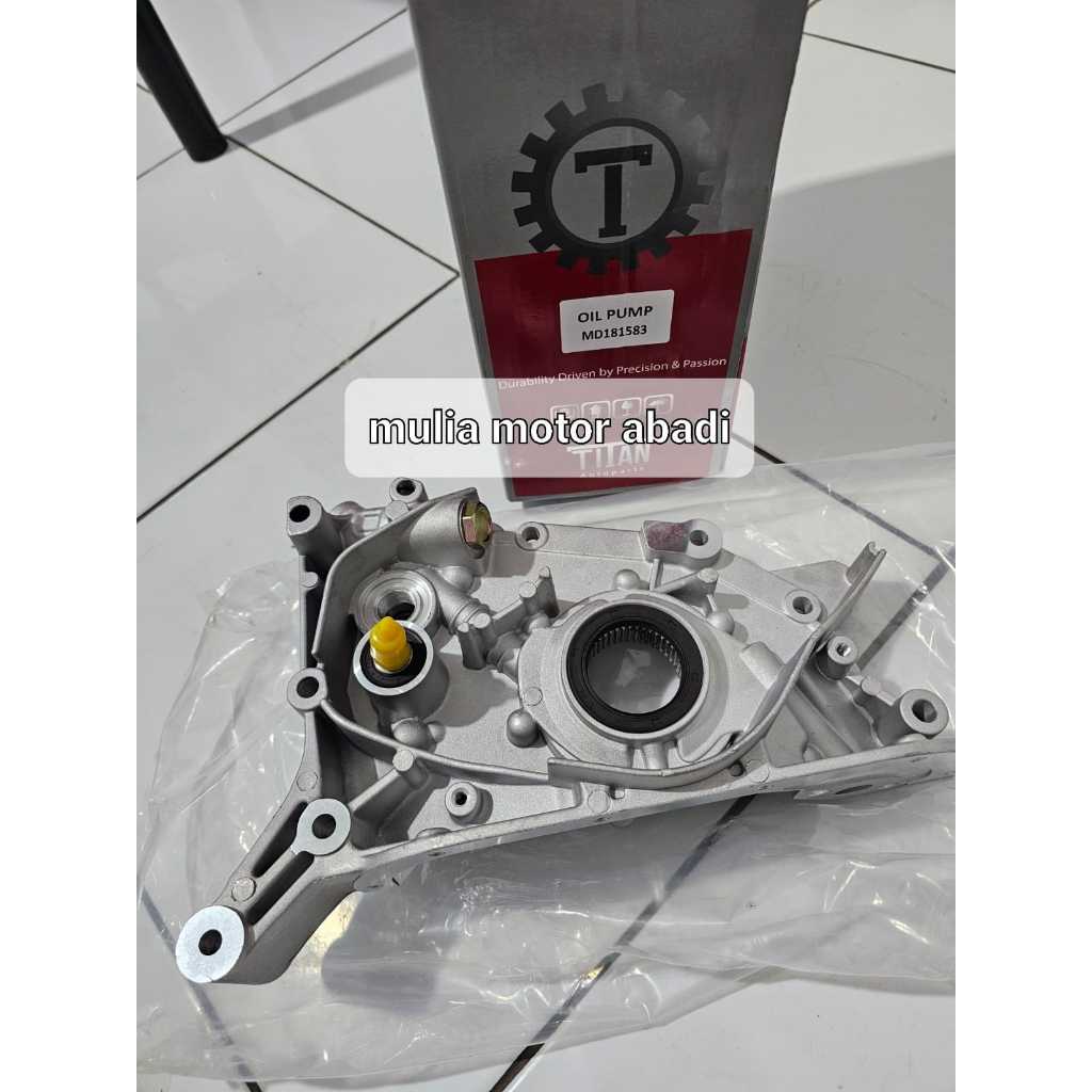 Oil pump pompa oil L300 diesel 4d56 Titan MD181583