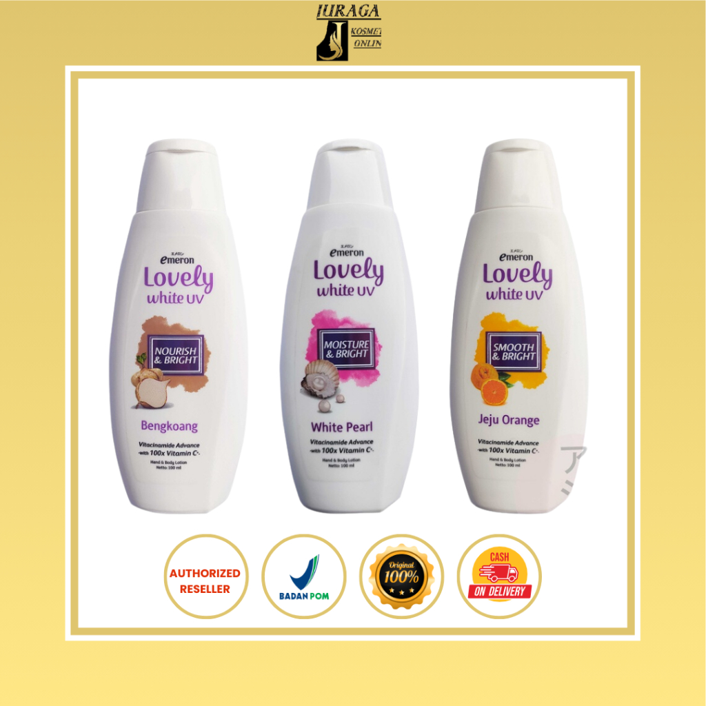 EMERON HANDBODY EMERON LOVELY UV WHITE 200ML