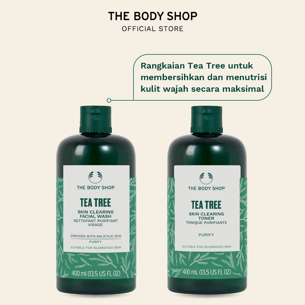 The Body Shop Tea Tree Acne-Free Essentials Bundle