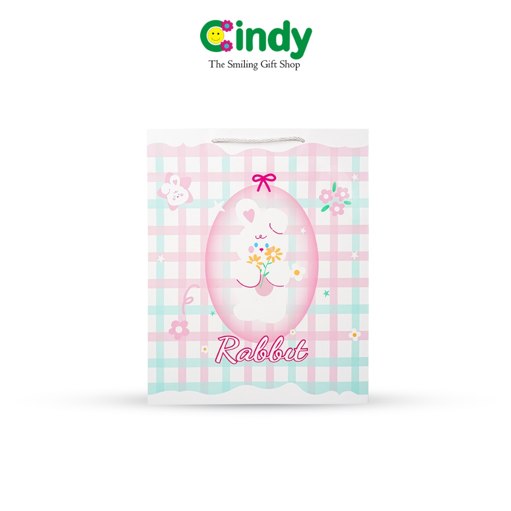 

RK CINDY Paper Bag Size Jumbo SWEET RABBIT - Paper Bag Tali Size JUMBO - CFR0251