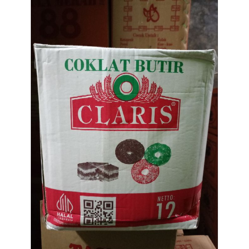 

250 Gram Claris Coklat Butir / Meses Coklat