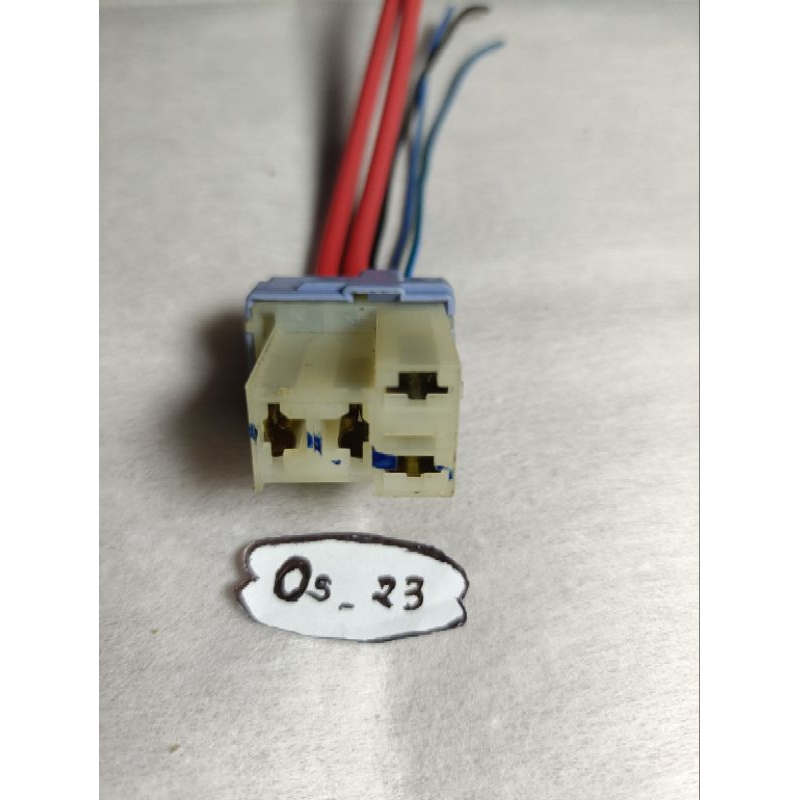 Soket bendik,soket relay stater pin 4 Yamaha aerox Mio m3125  Lexi 125 nmax new mio z.