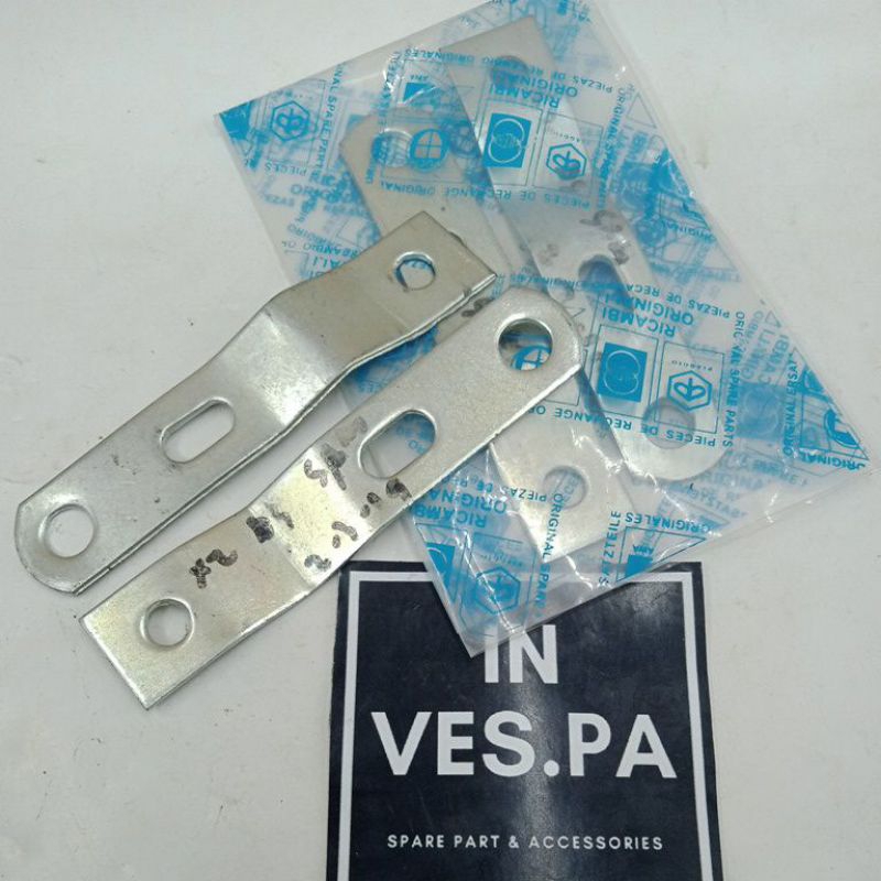plat dudukan spion vespa super sprint
