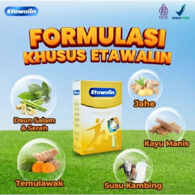 

satu box susu herbal etawalin