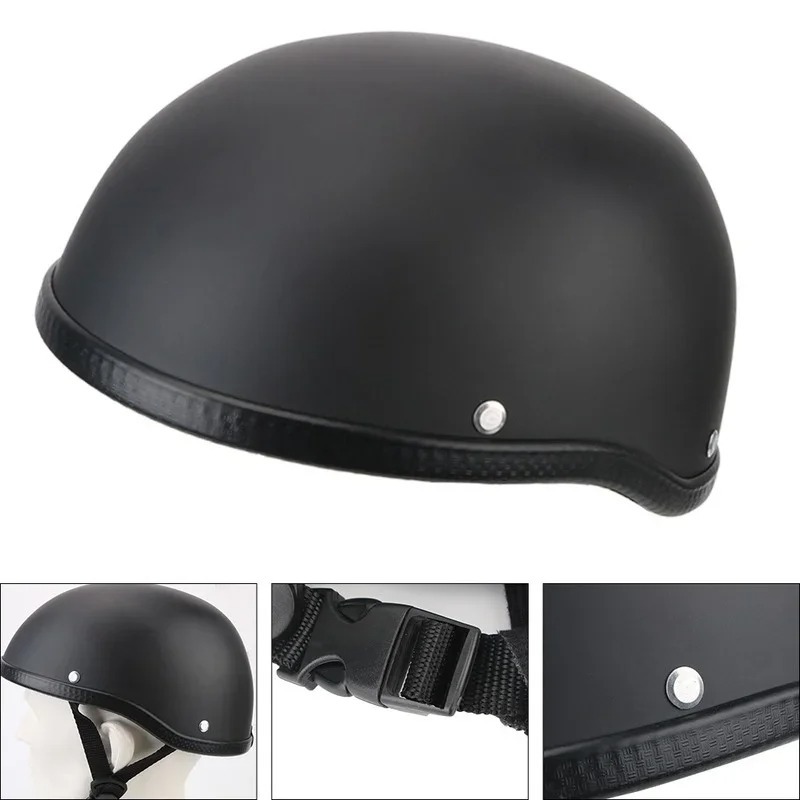 COD Helm Sepeda Skuter Retro Half Motorcycle Helmet - NP-25