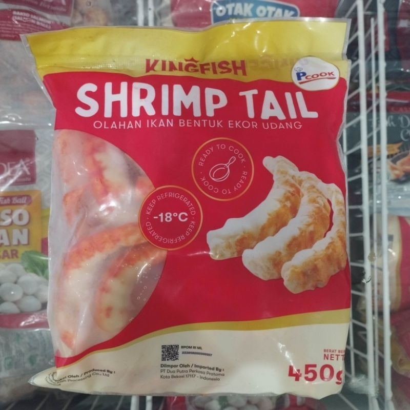 

kingfish shrimp tail ekor udang