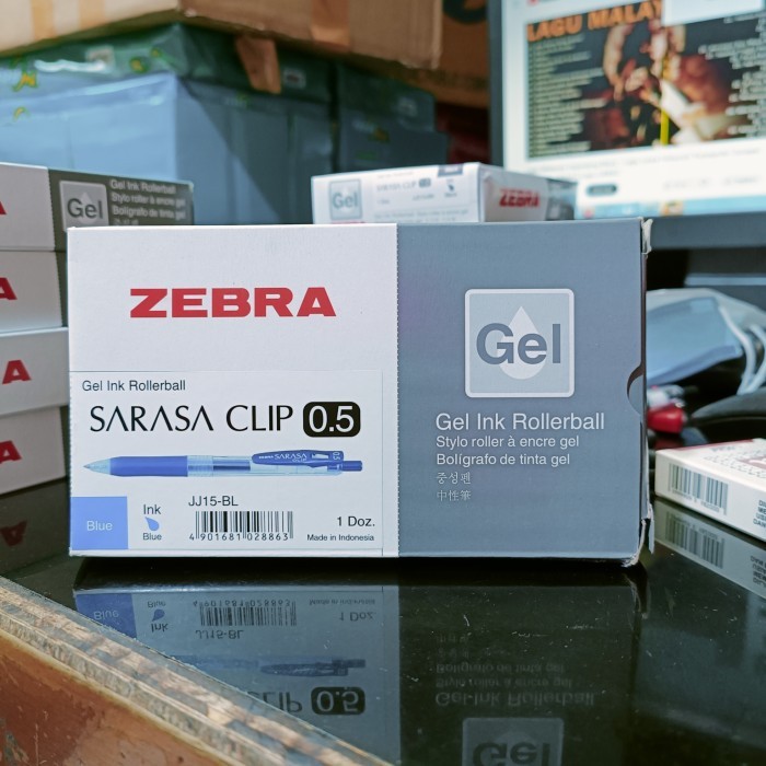 

Sarasa Pen Zebra Biru & HitamBox