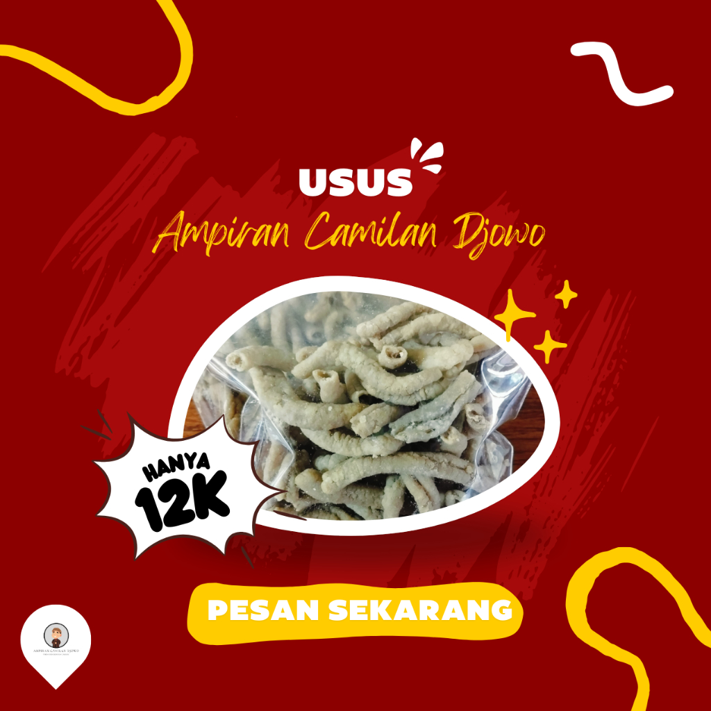 

Keripik Usus Termurah Terenak Kemasan 130gr / Usus Gurih / Camilan Murah - Ampiran Camilan Djowo