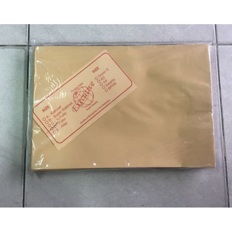 

KODE IQG9L Amplop Coklat Folio isi 1 Lembar 35pak